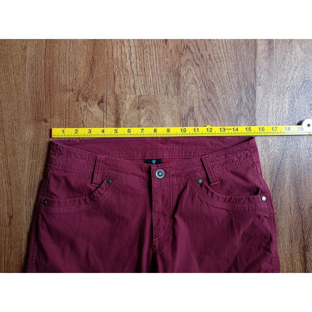 Kuhl Cargo Shorts 8 Burgundy - Picture 11 of 12